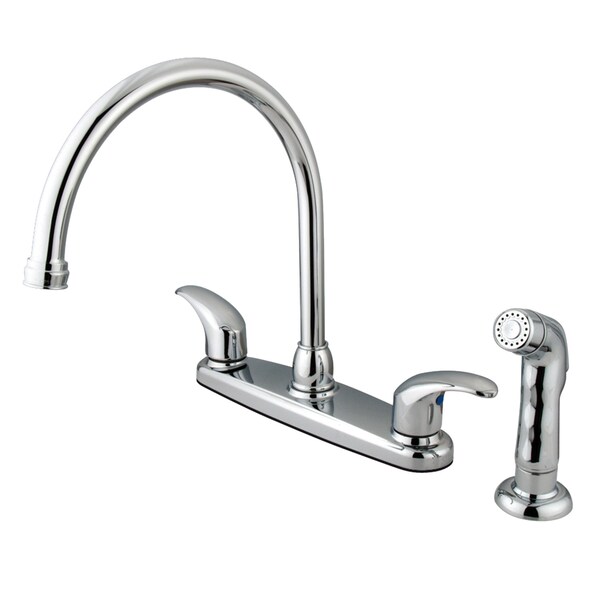 8" Centerset Kitchen Faucet, Chrome
